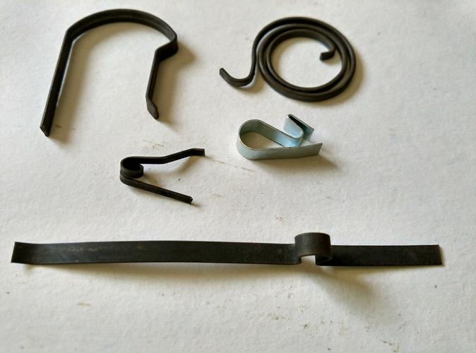 厂家定制 弹簧片 五金钢带弹簧 非标钢片弹簧 扁线簧 异形